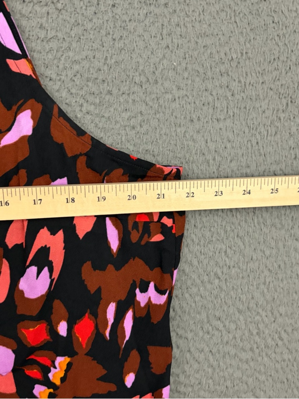 Cabi Monarch Sleeveless Floral Print Dress - Pink & Brown - Picture 2 of 7